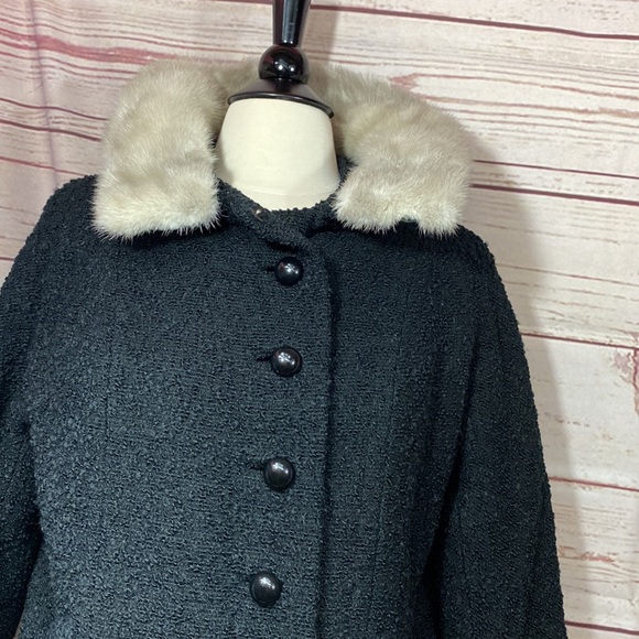 Monteselli vintage 1950 Pure wool made in England coat - Picture 1 of 8